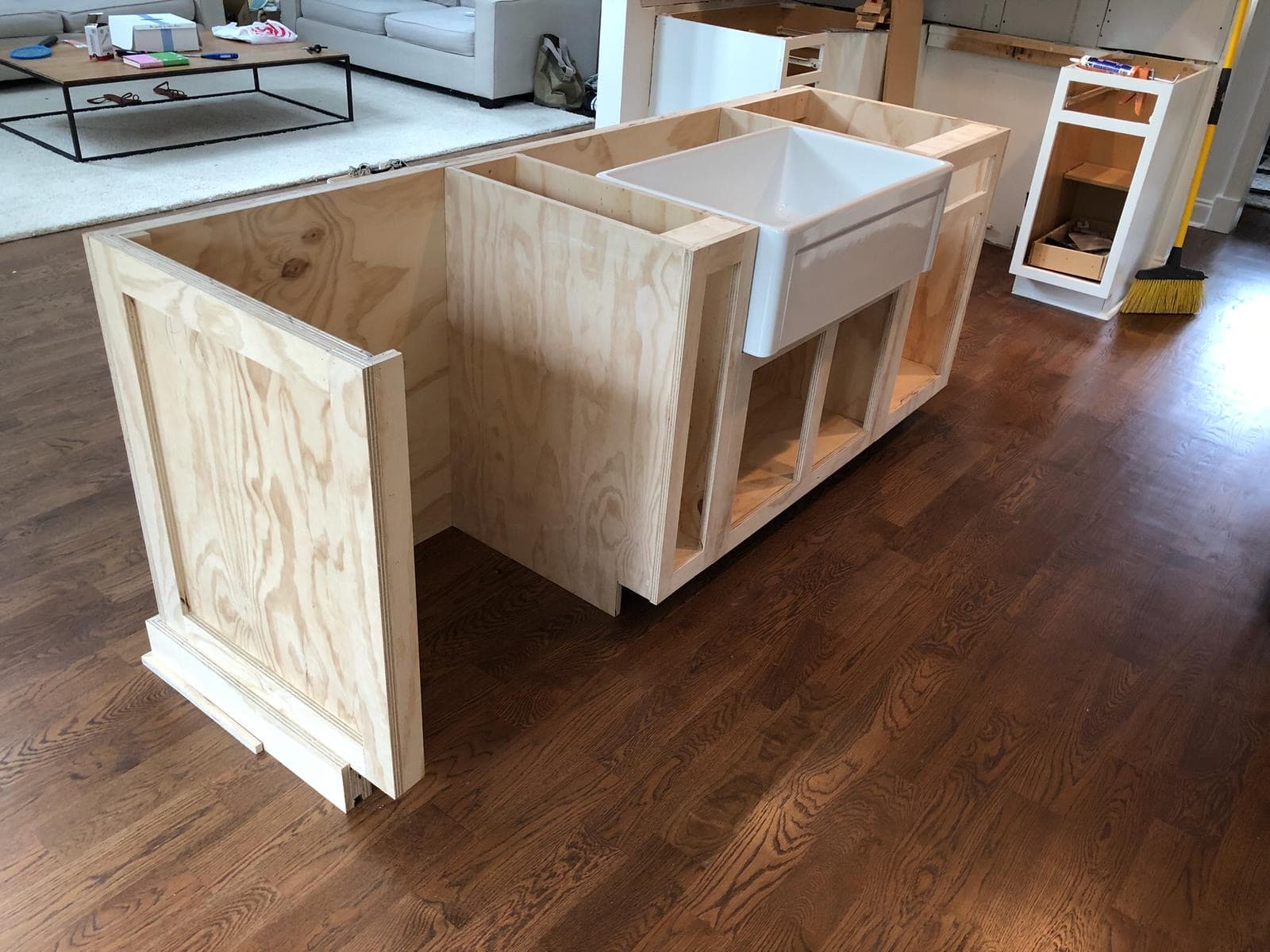 Kitchen cabinets