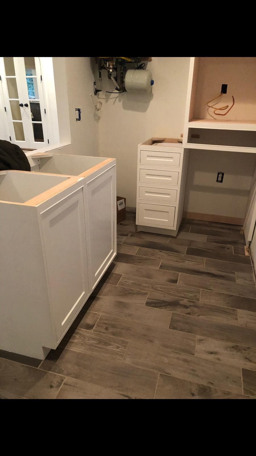 Living room built-ins