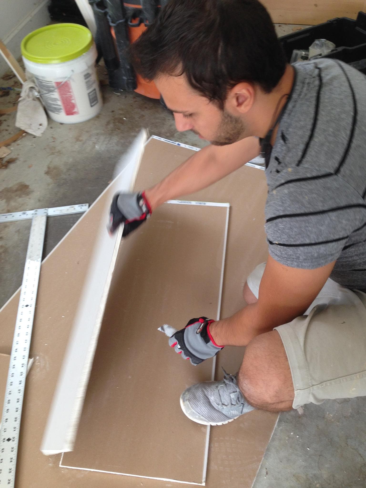 Drywall repair and painting